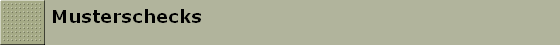 Musterschecks